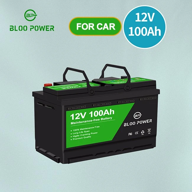 12V 100Ah Maintenance Free Type Lead Acid Battery